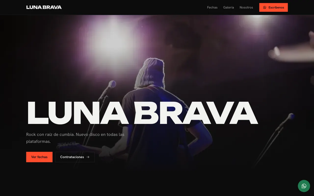 Plantilla Escena para artistas y entretenimiento